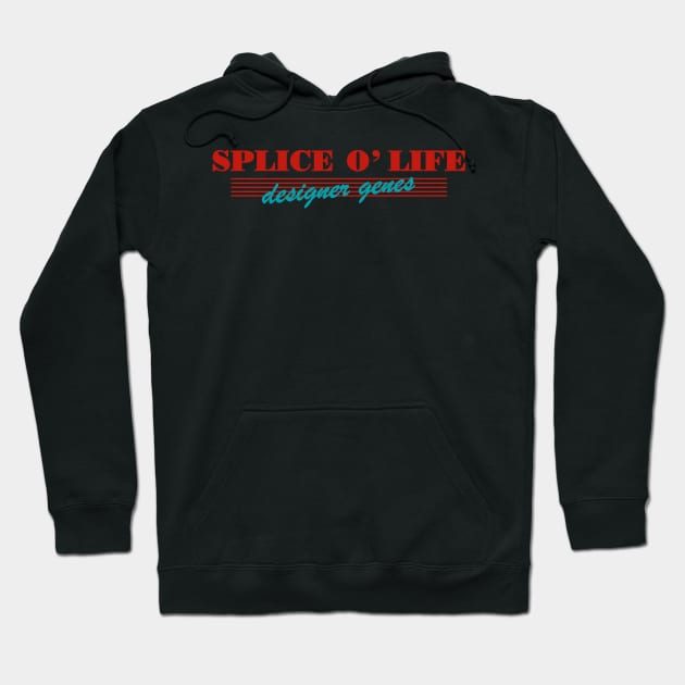 Splice O' Life Hoodie by BigOrangeShirtShop